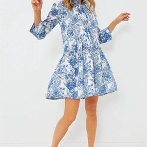 RO'S GARDEN
Exclusive Blue Leticia Deauville Mini Dress